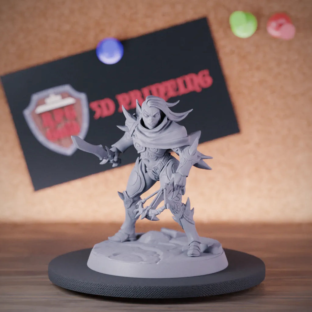 Drow 5e | DnD Female Ranger Hunter Miniature