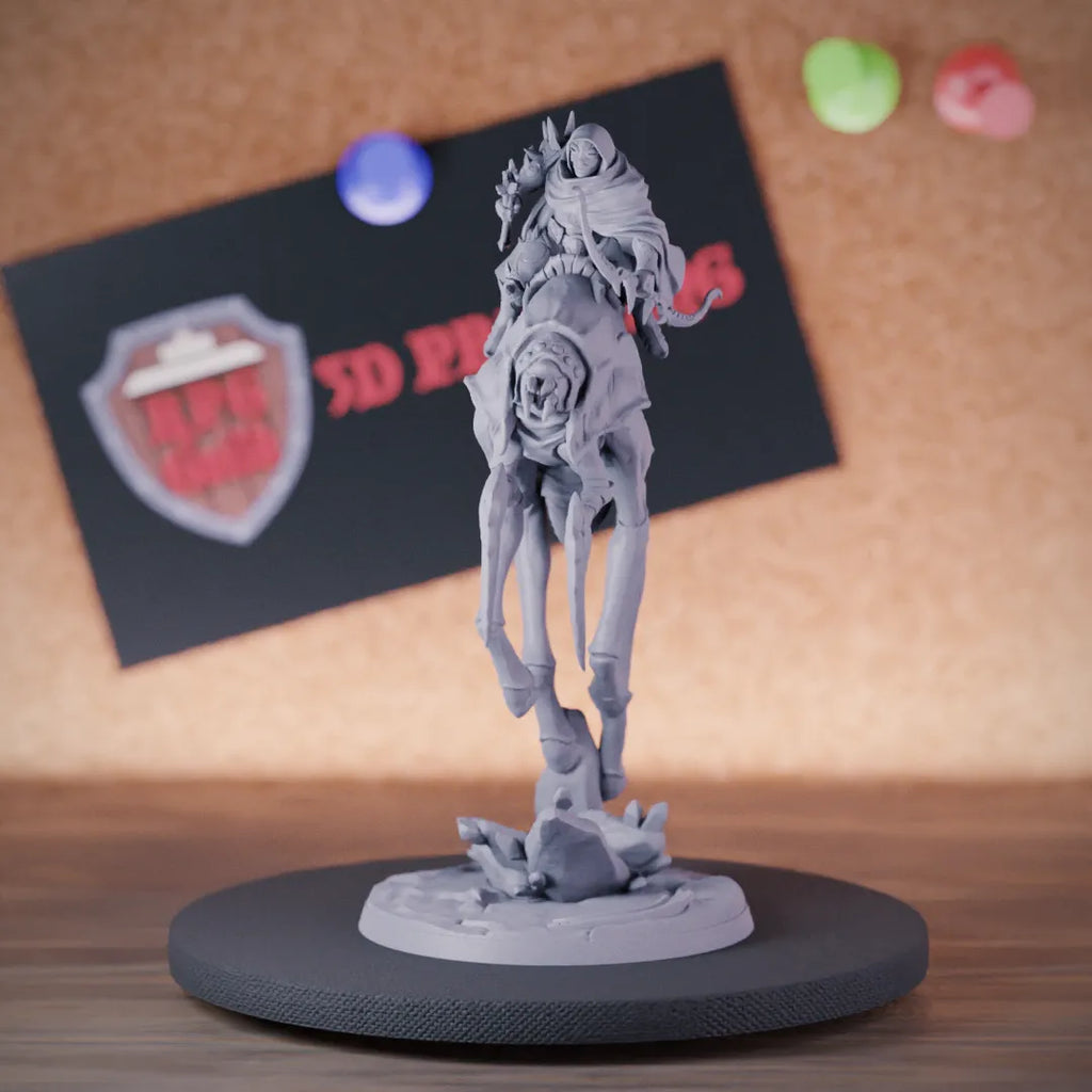Elf 5e | DnD Dark Elf Archer Rider Miniature