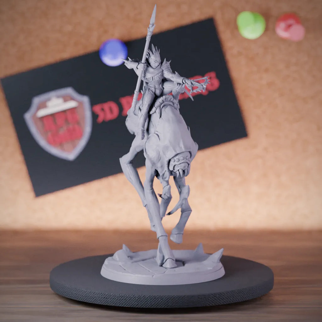 Elf 5e | DnD Dark Elf Underdark Hunter Rider Miniature