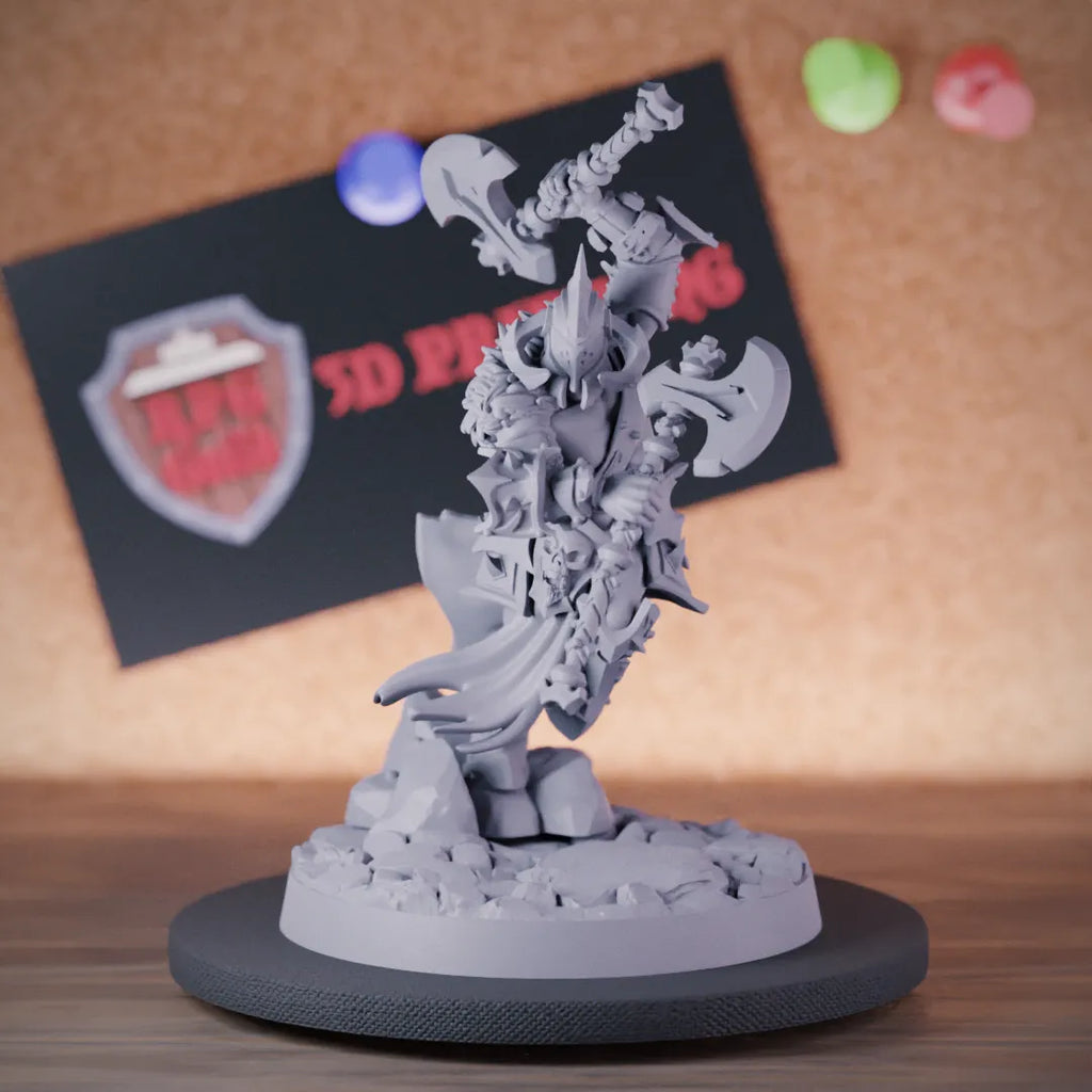 Barbarian 5e | DnD Human Savage Warrior Miniature