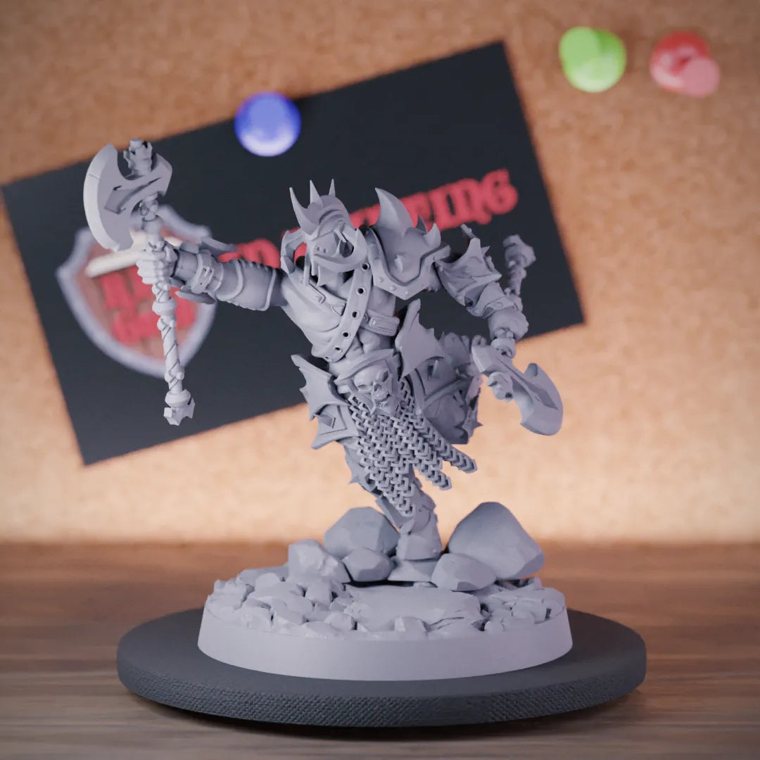 Barbarian 5e | DnD Human Barbarian Miniature