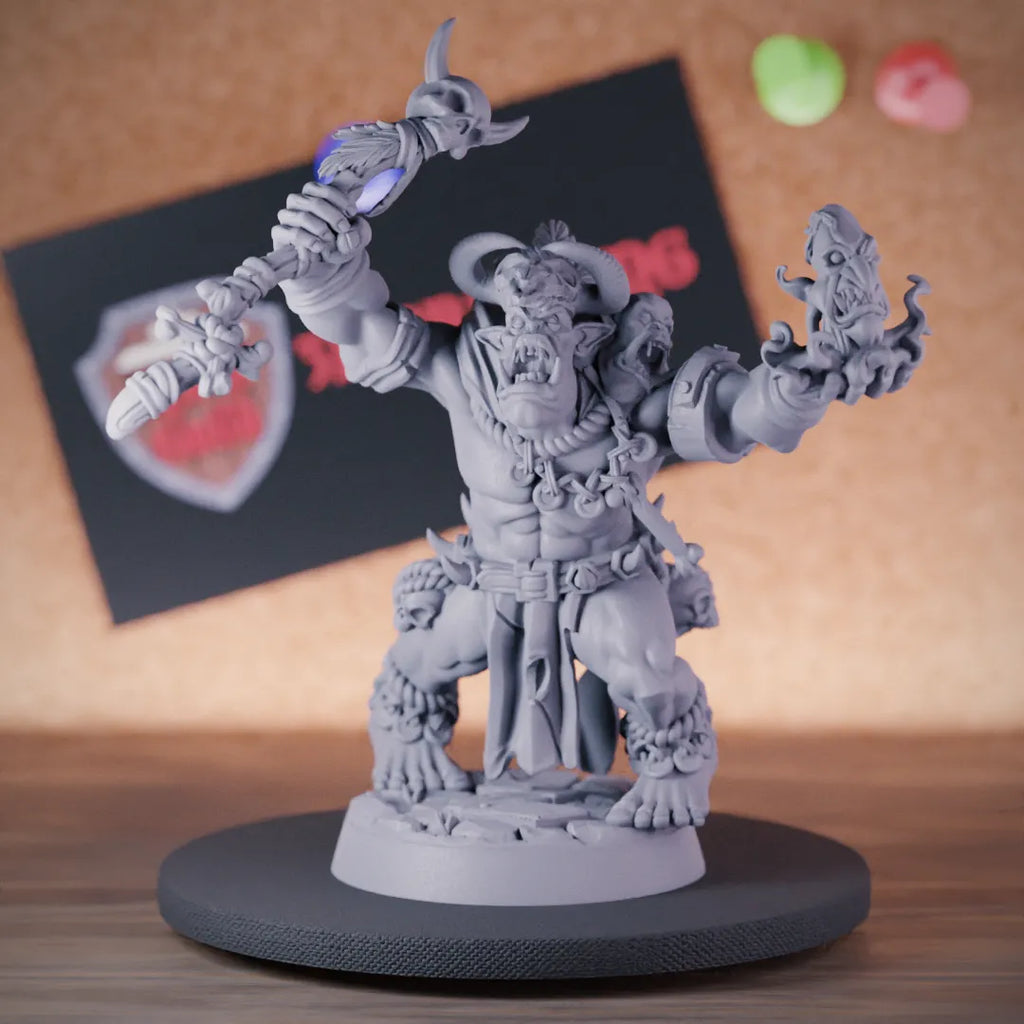 Orc 5e | DnD Tribal Warlock Shaman Miniature 