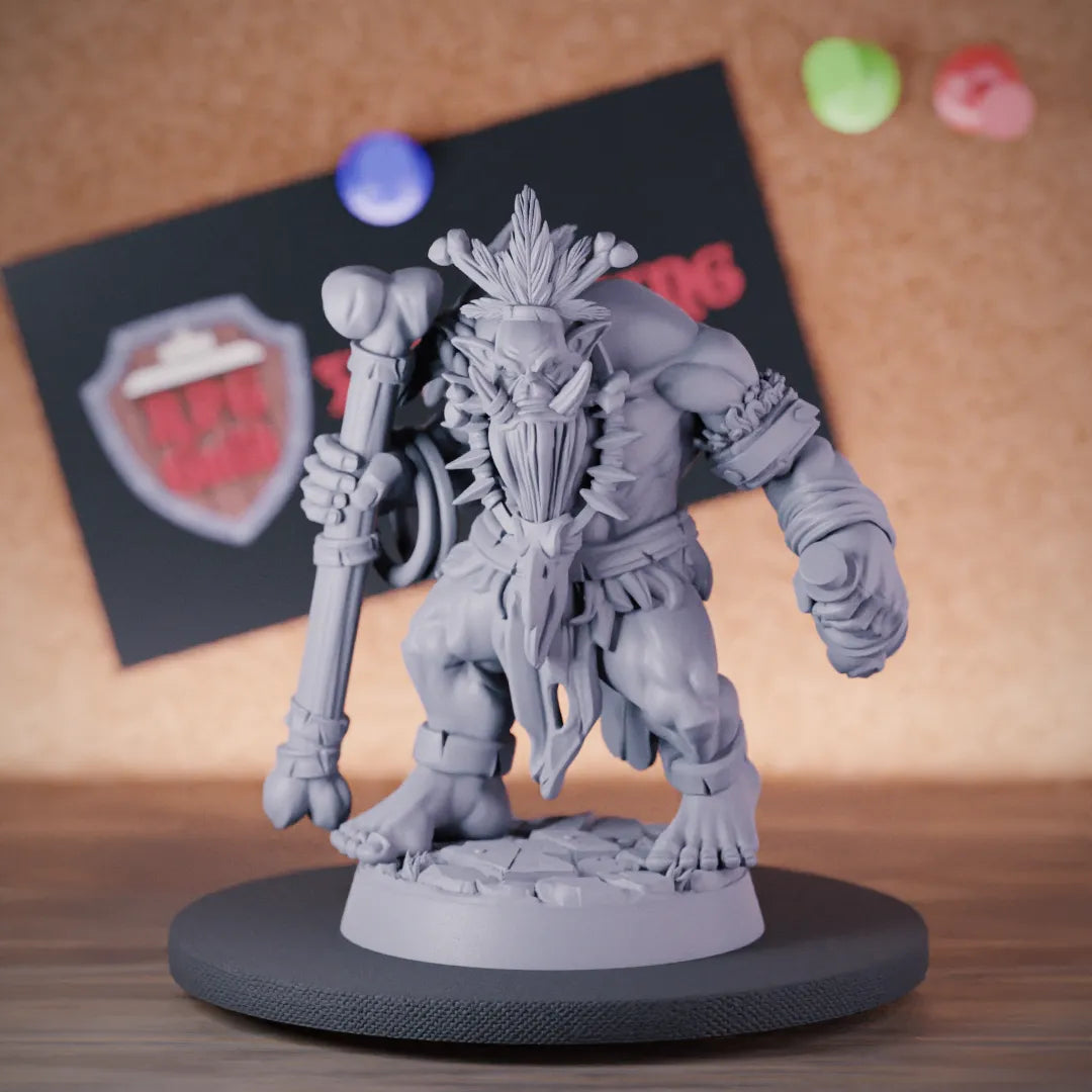 Orc 5e | DnD Tribe Shaman Miniature 