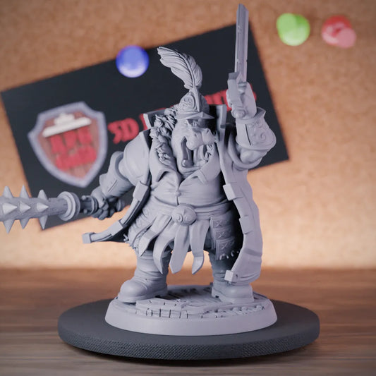 Giff 5e | DnD Fighter Warrior Miniature 