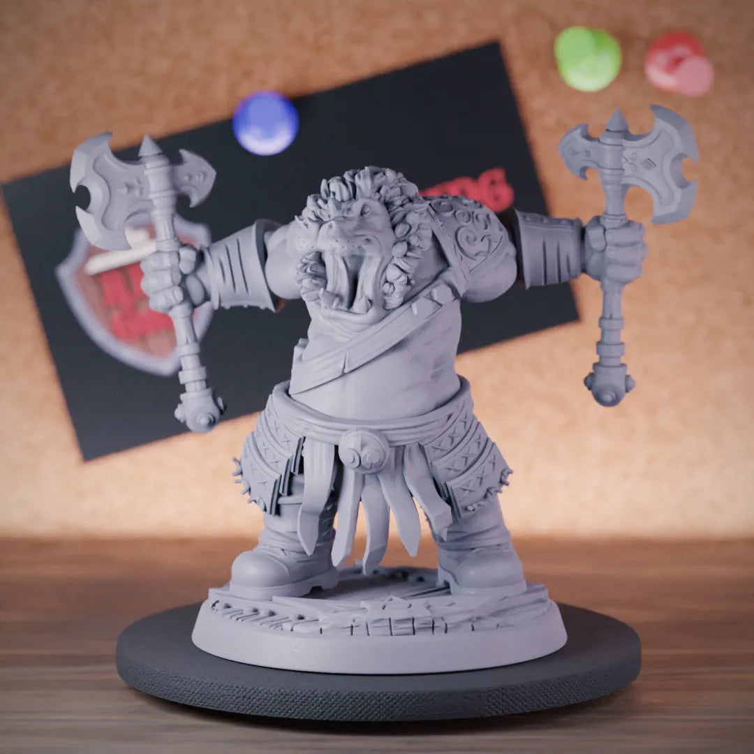 Giff 5e | DnD Path of the Giant Barbarian Miniature | RPG Guild – DnD ...