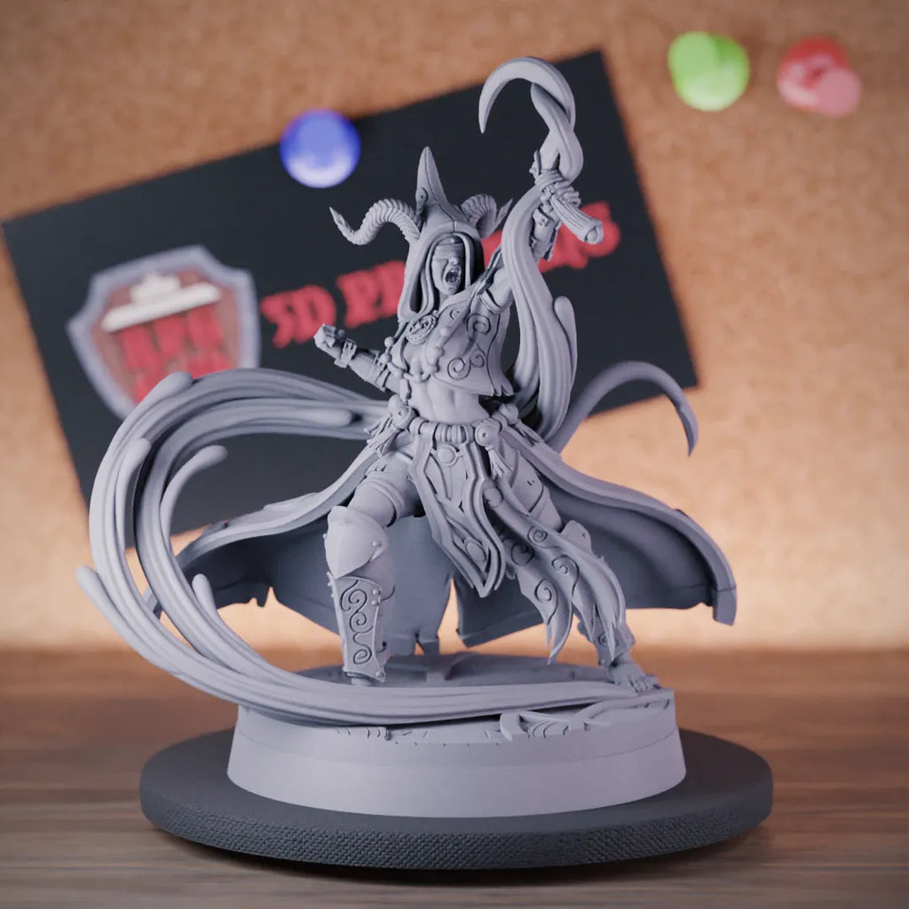 Tiefling 5e | DnD Tiefling Archmage Wizard Miniature