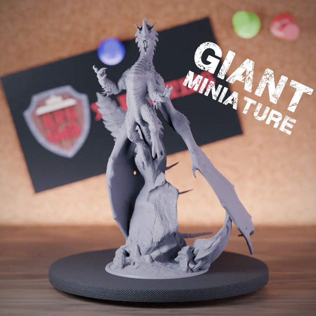 Dragon 5e | DnD Blue Chromatic Dragon Miniature