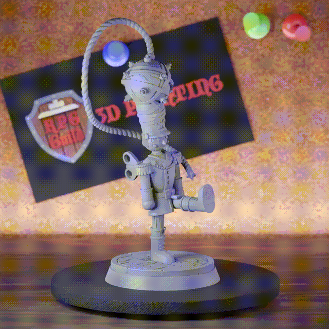 Nutcracker 5e | DnD Bomb Christmas Miniature