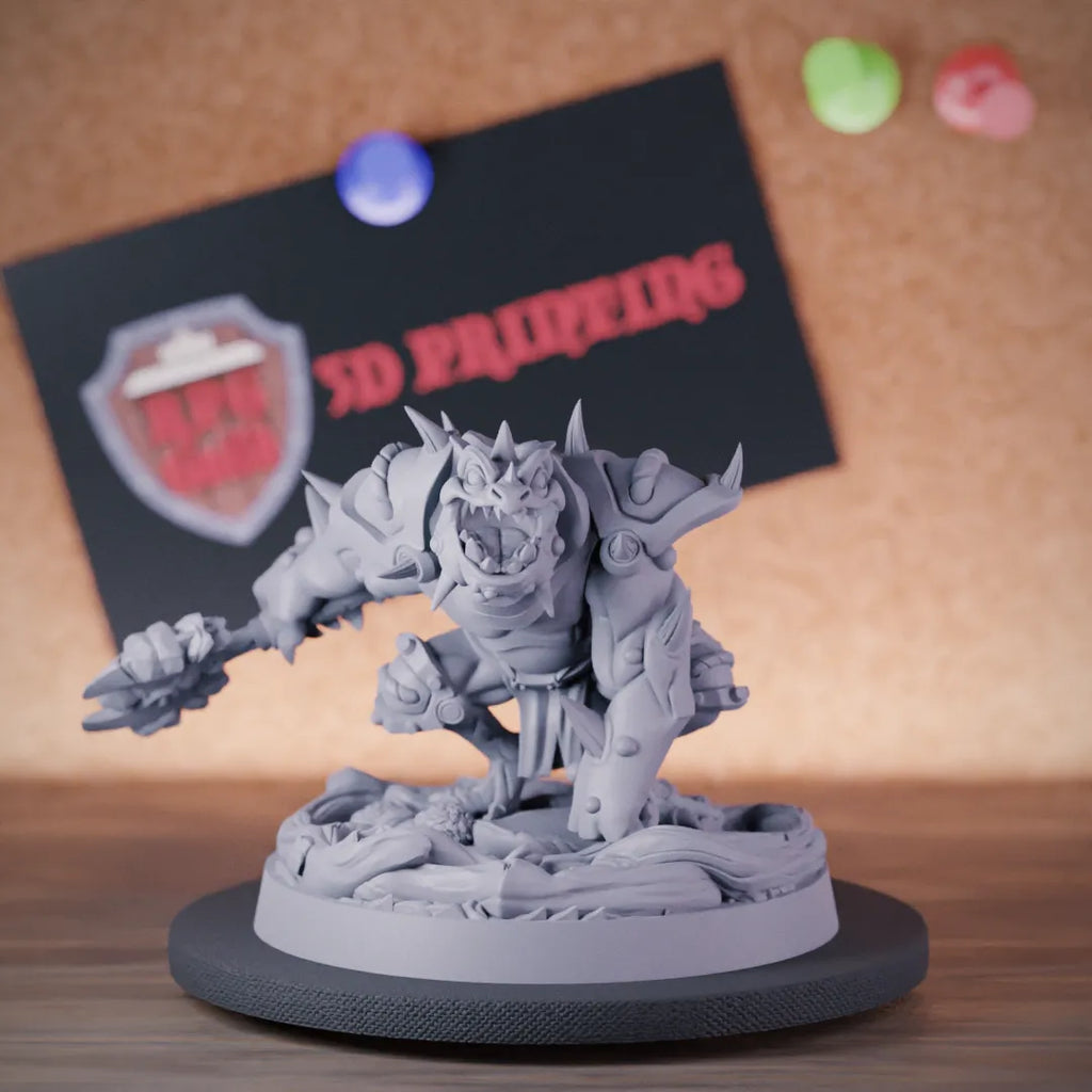 Grung 5e | DnD Savage Berserker Monster Miniature