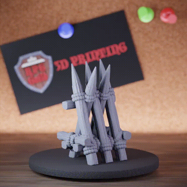 Terrain 5e | DnD Bonebranch Barricade Terrain II Miniature