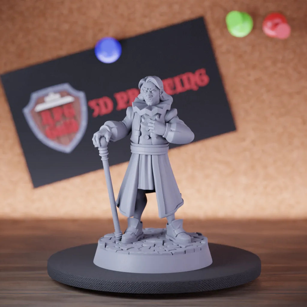 Human 5e | DnD Baron Aristocrat Npc Miniature