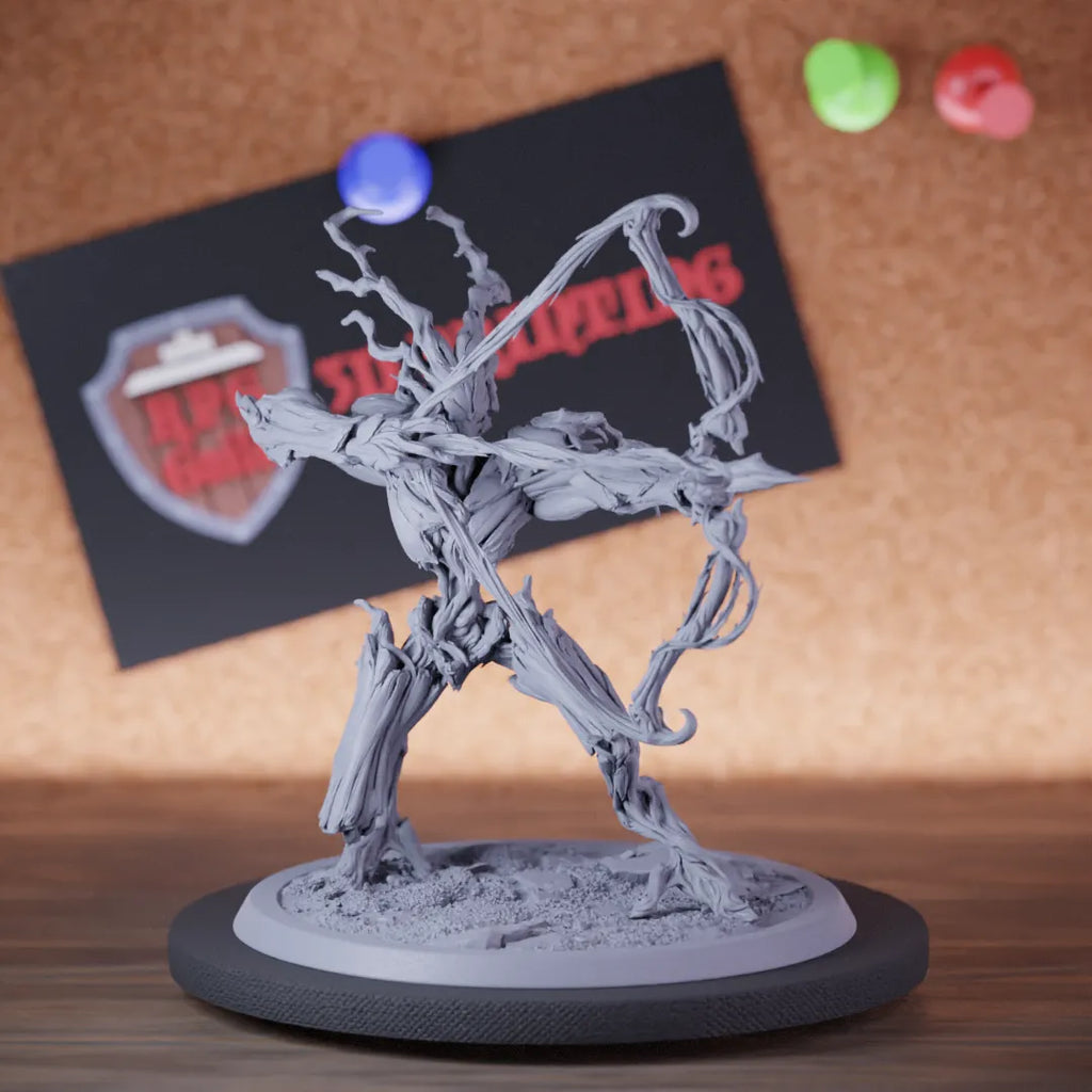 Leshy 5e | DnD Leshy Warrior Archer Miniature