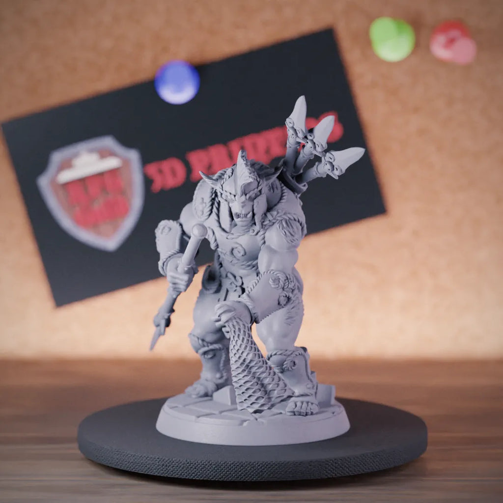 Bugbear 5e | DnD Bugbear Raider Javelin Miniature