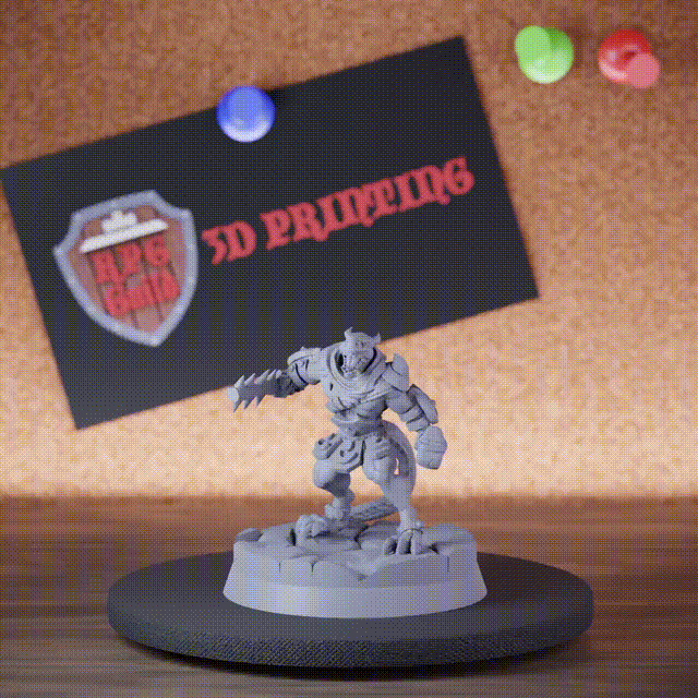 Kobold 5e | DnD Kobold Warrior Champion Miniature