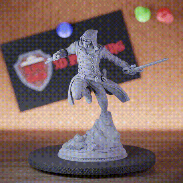 Rogue 5e | DnD Masked Human Stealth Assassin Miniature