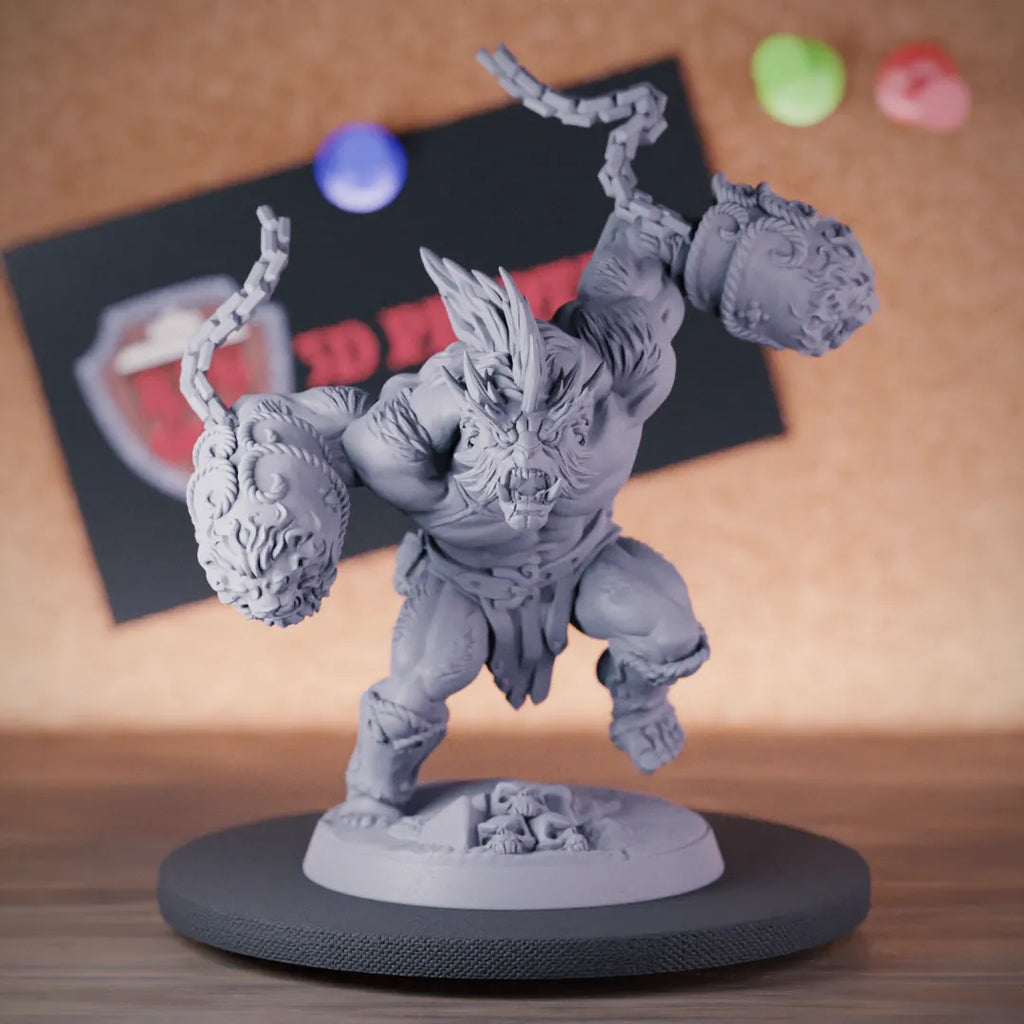 Bugbear 5e | DnD Bugbear Berserker Miniature