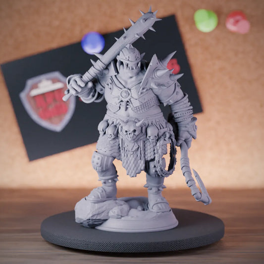 Orog 5e | DnD Orog Bounty Hunter Miniature