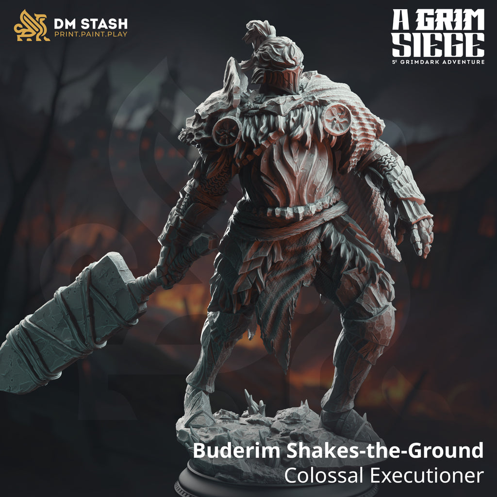 A Grim Siege Bundle | DnD Miniature Set | 32-75mm