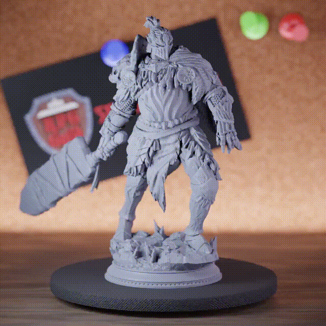 Warforged 5e | DnD Warforged Riesenritter Miniatur