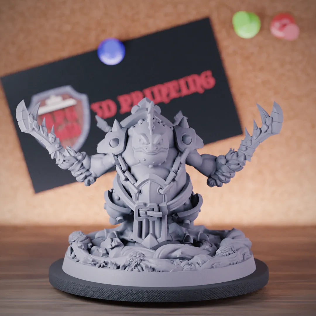 Grung 5e | DnD Grung Toadfolk Fighter Miniature