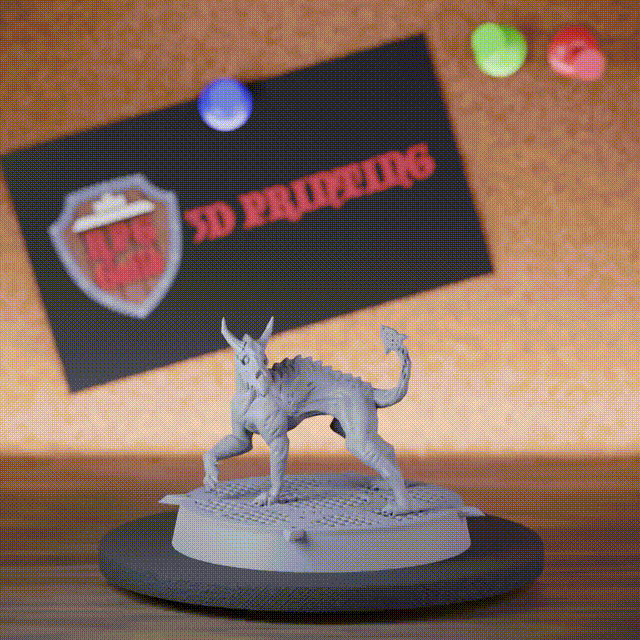 Demon 5e | DnD Hell Dog Beast Miniature