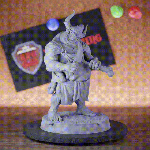 Demon 5e | DnD Sharpening Demonic Butcher  Miniature