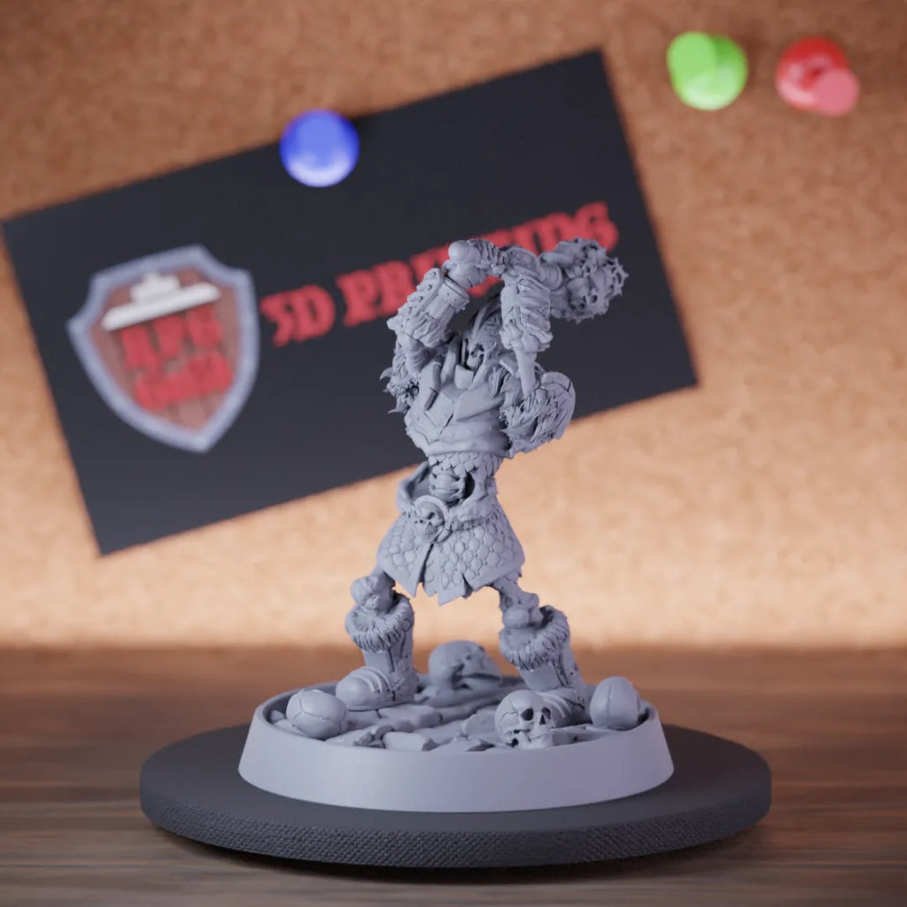 Highly detailed captain undead skeleton guard miniature of Captain, perfect for DnD 5e encounters, fantasy tabletop RPG campaigns, painting and display.