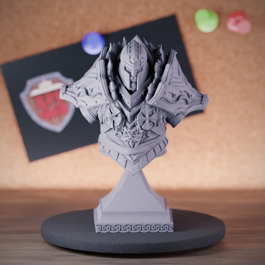 Champion Fighter Bust | DnD Fighter Miniature