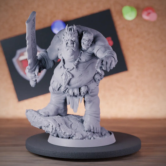 Ogre 5e | DnD Ogre Twin Ettin Monster Miniature