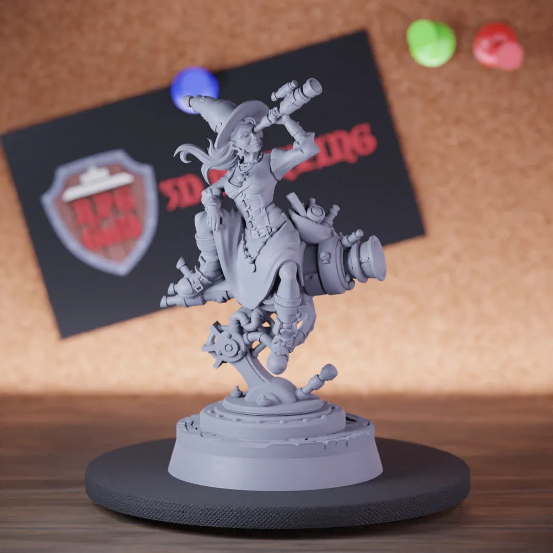 Artificer 5e | DnD Female Astronomer Miniature