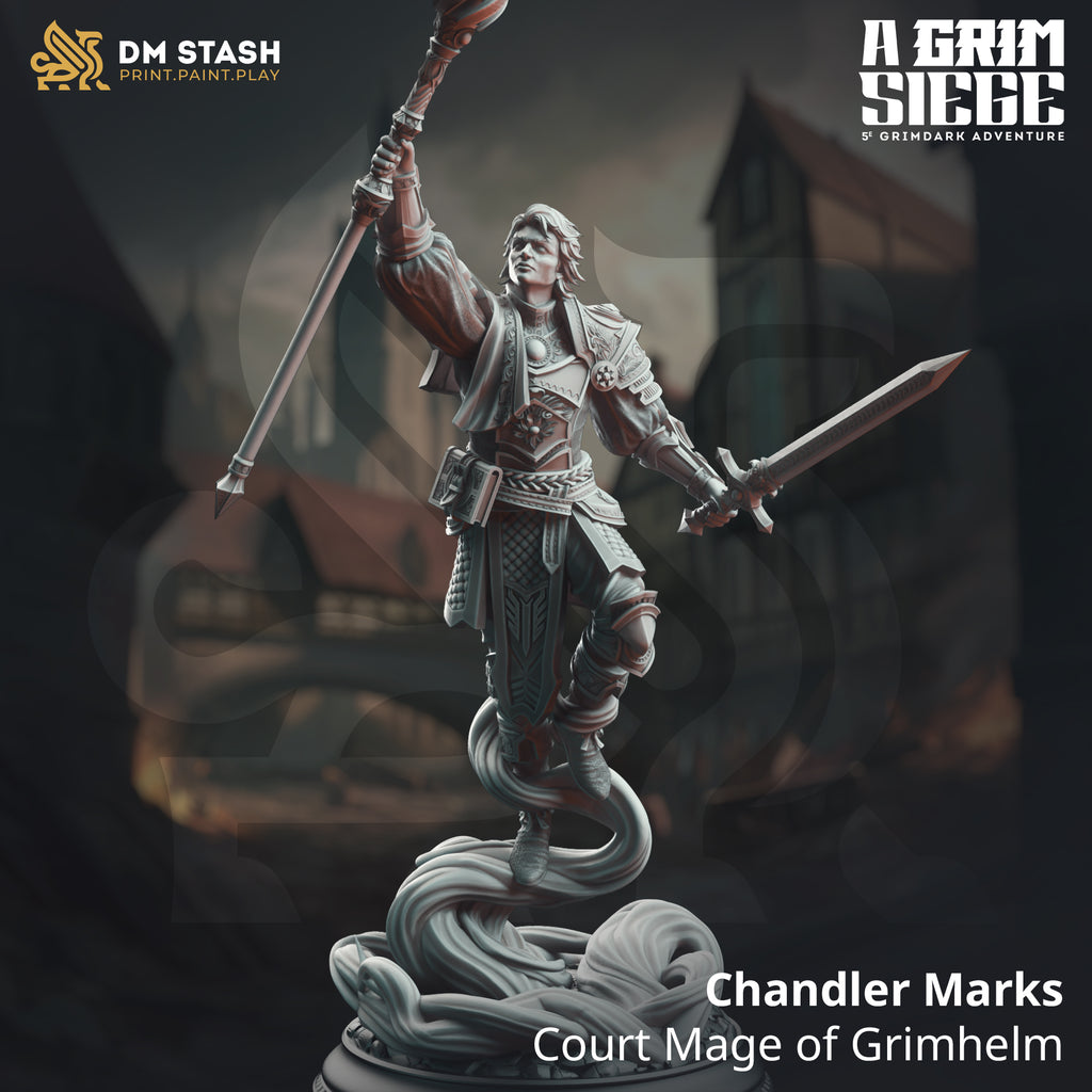 A Grim Siege Bundle | DnD Miniature Set | 32-75mm