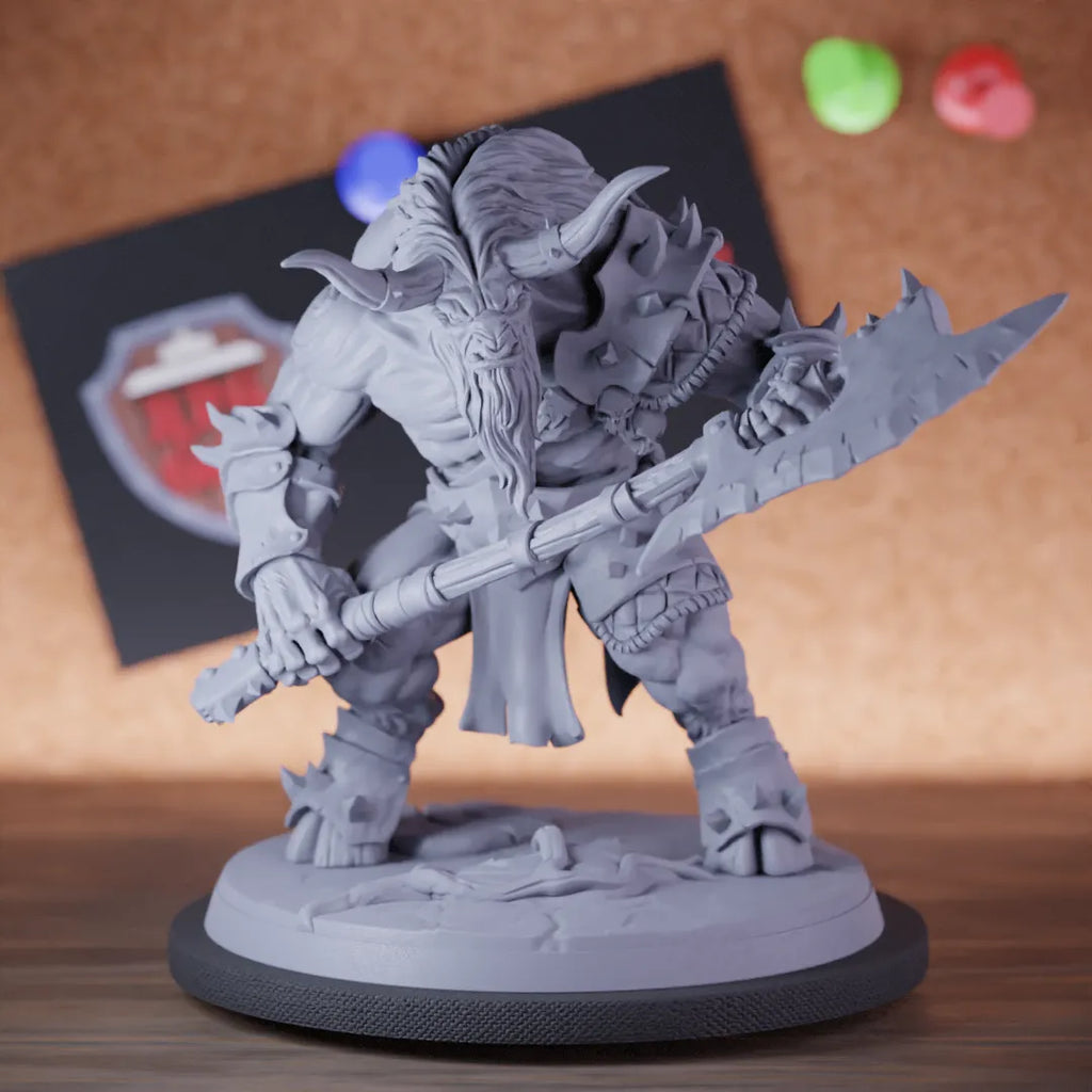 Minotaur 5e | DnD Minotaur Warchief Monster Miniature