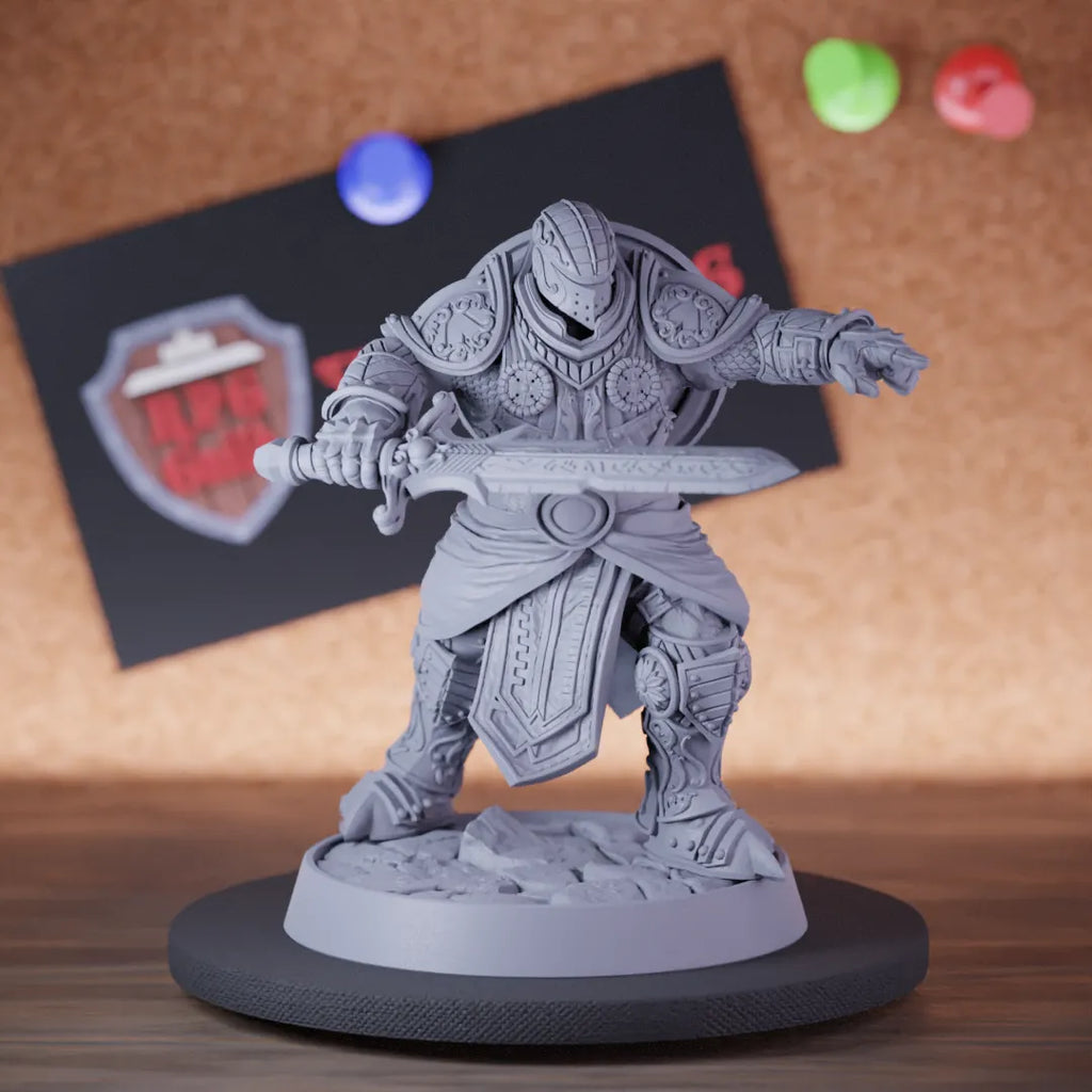 Paladin 5e | DnD Paladin Knight Guard Miniature