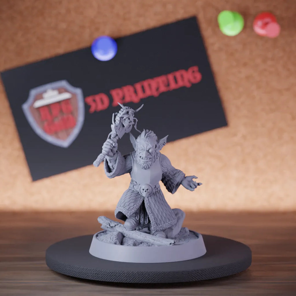 Goblin 5e | DnD Tribal Priest Monster Miniature 