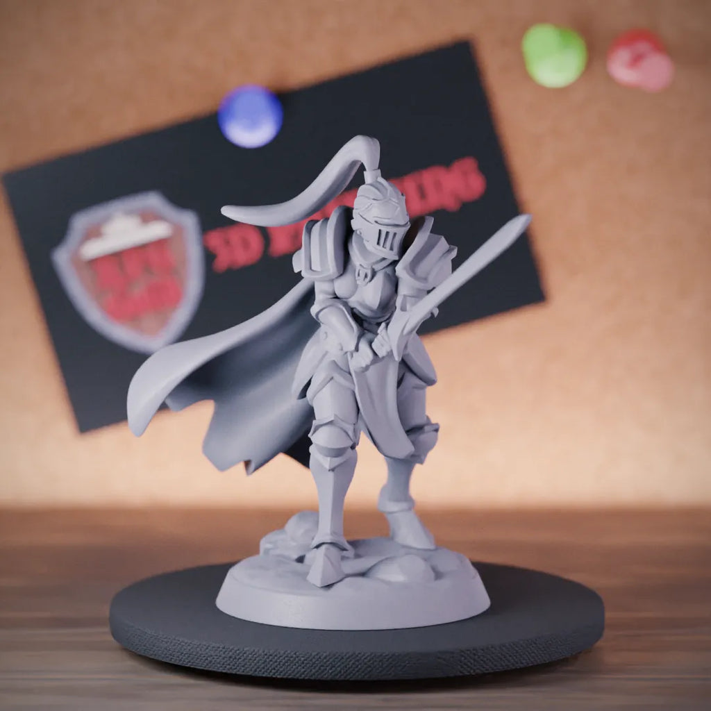 Knight 5e | DnD Knight Cloak Fighter Miniature