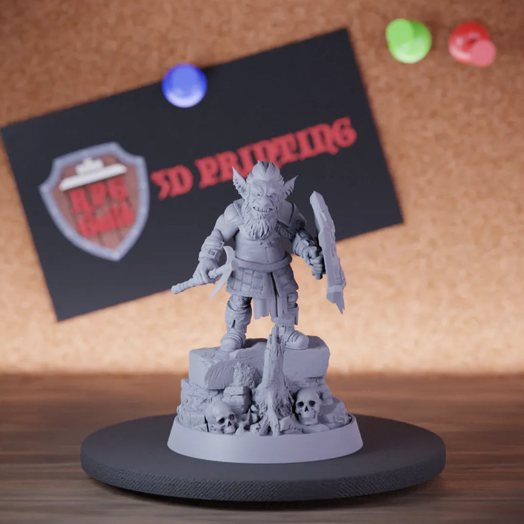Goblin 5e | DnD Goblin Cogsworth Warrior Miniature