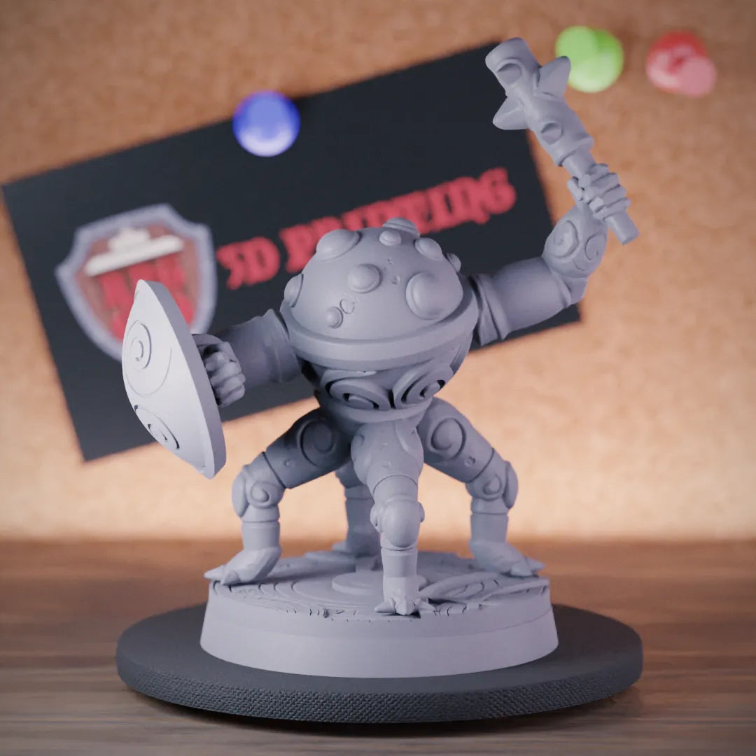 Clockwork Fox Construct Construct 5e | DnD Construct Clockwork Warrior Miniature – RPG Guild