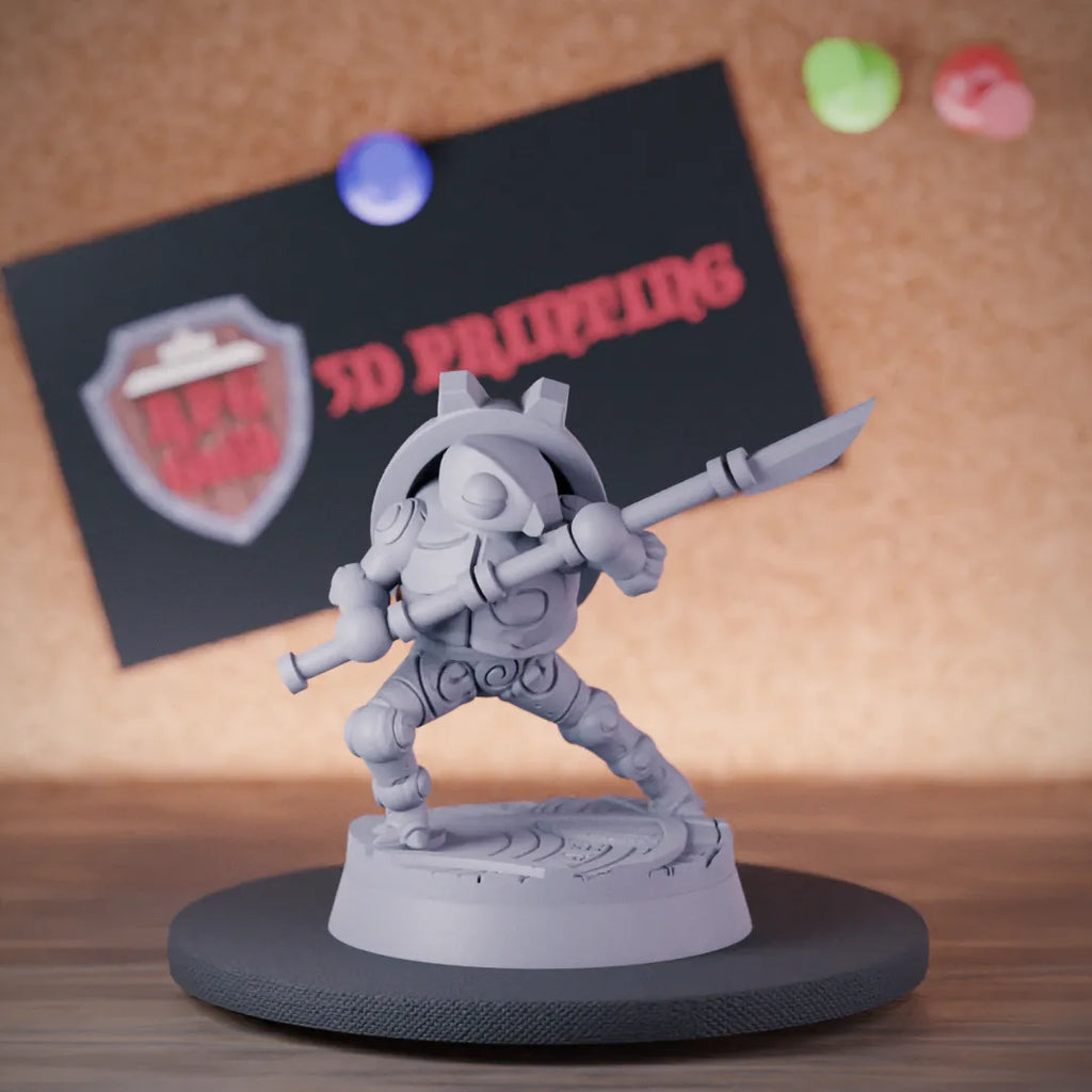 Construct 5e | DnD Clockwork Spawn Minion Miniature