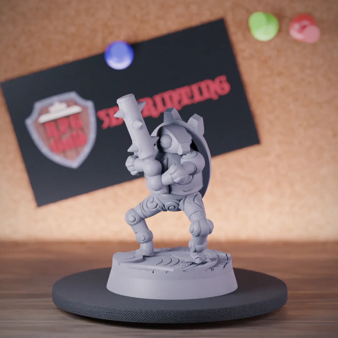 Construct 5e | DnD Construct Clockwork Golem Miniature | RPG Guild