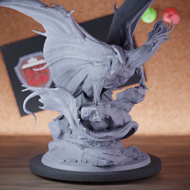Dragon 5e | DnD Boss Copper Dragon Miniature