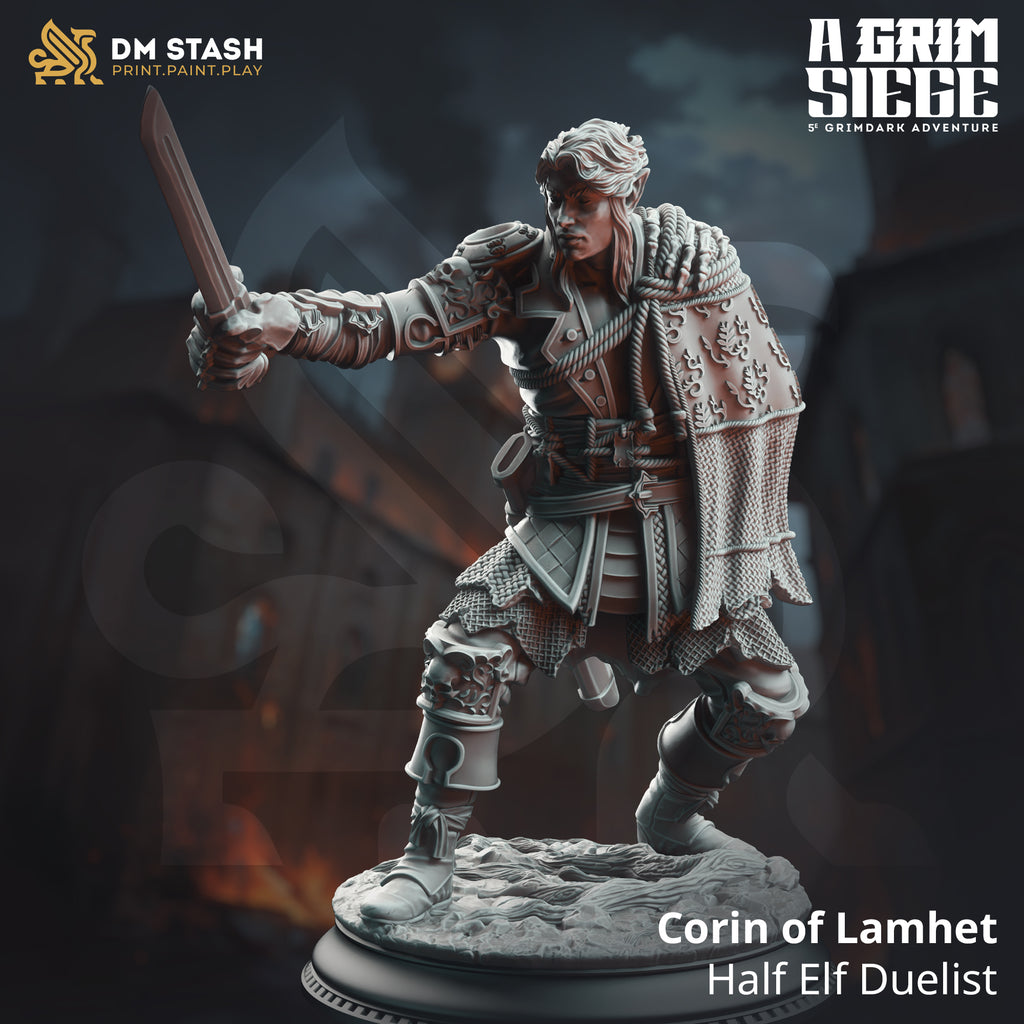 A Grim Siege Bundle | DnD Miniature Set | 32-75mm