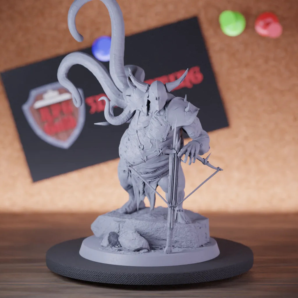 Demon 5e | DnD Corrupt Demon Crossbow Miniature