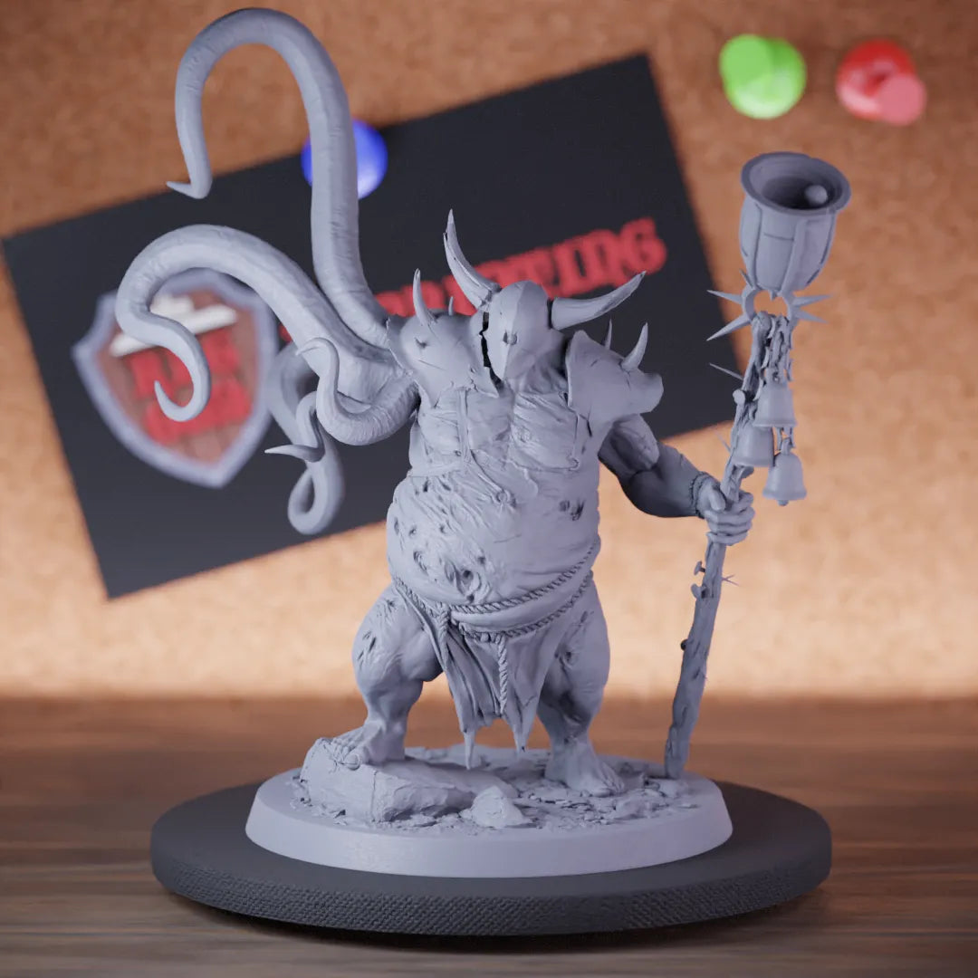 Demon 5e | DnD Corrupt Demon Monster Staff Miniature