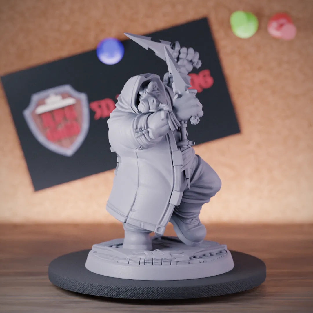 Giff 5e | DnD Giff Bounty Hunter Miniature