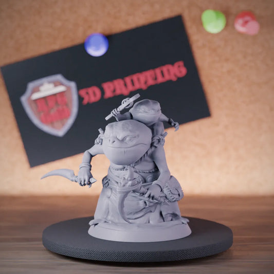 Grung 5e | DnD Old Grung Warrior Miniature