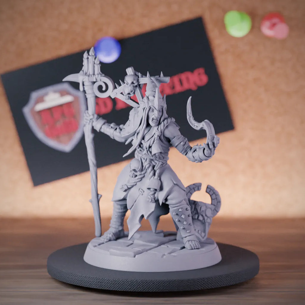 Cultist 5e | DnD Female Cultist Sorcerer Miniature