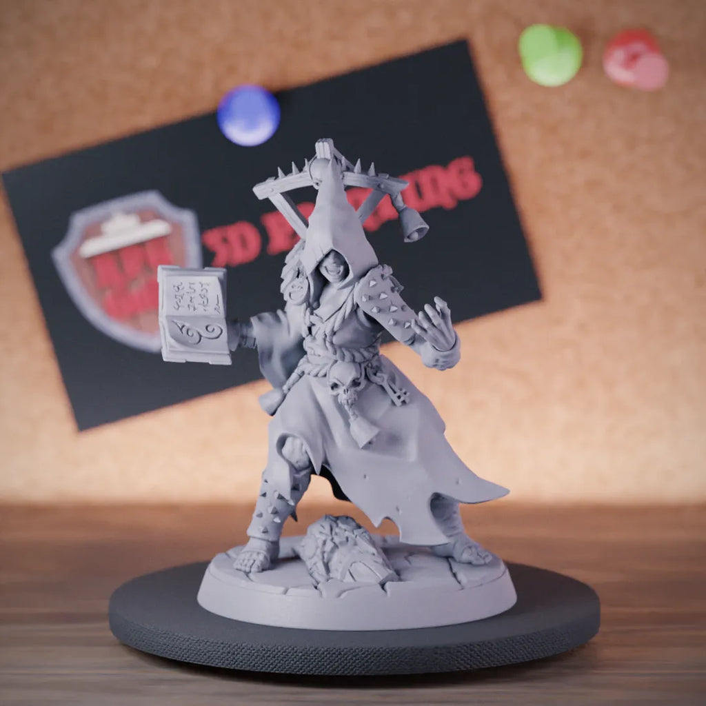 Cultist 5e | DnD Female Cultist Mage Miniature