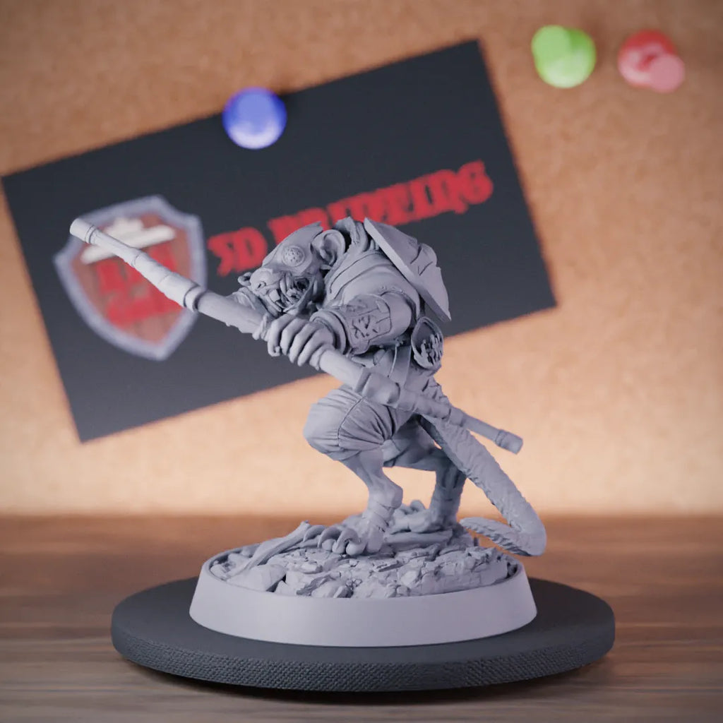Ratmen 5e | DnD Ratmen Archer Ranger Miniature