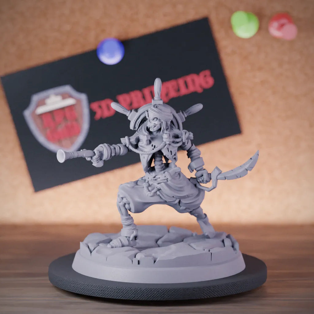 Skeleton 5e | DnD Undead Pirate Skeleton Miniature