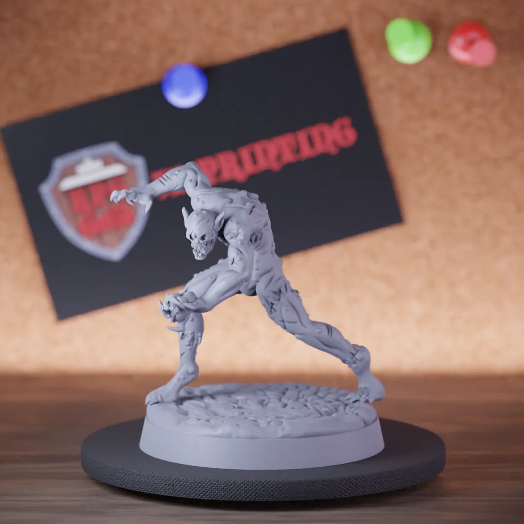 Zombie 5e | DnD Cursed Zombie Monster Miniature